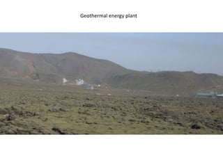 Geothermal energy plant