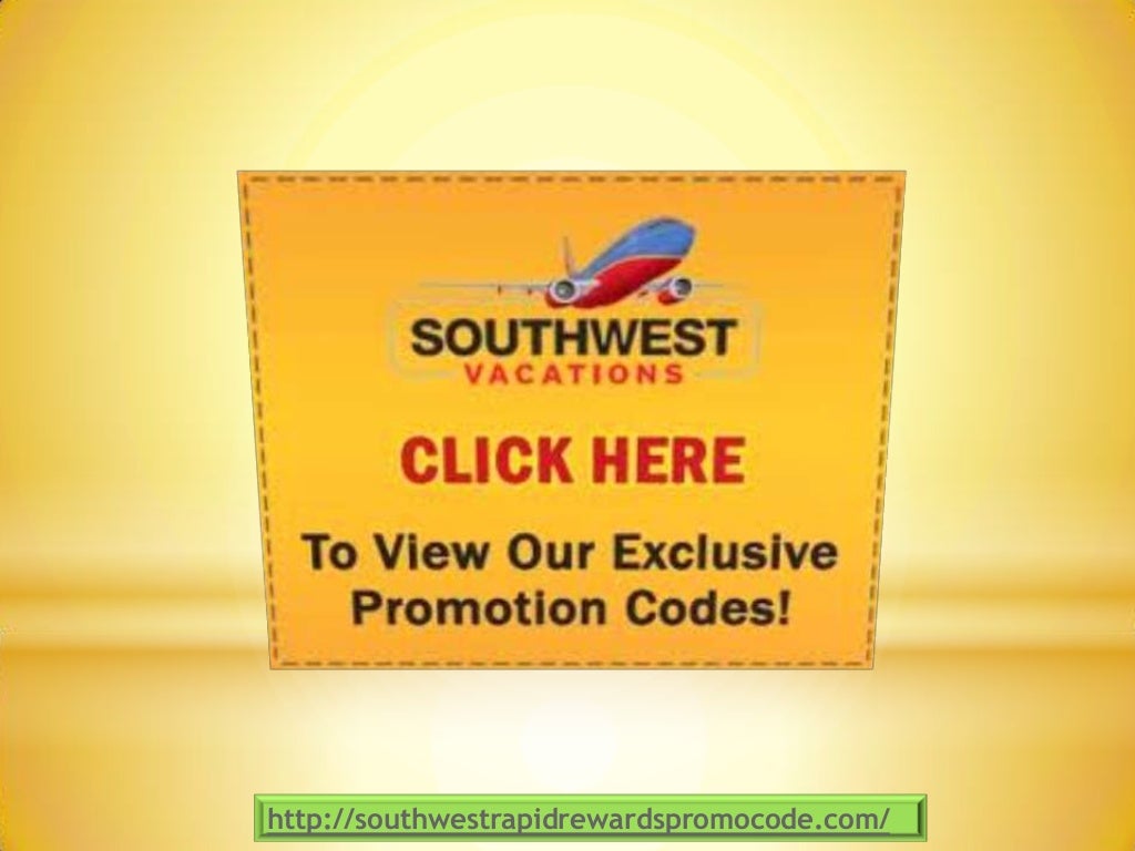 Southwest rapid rewards promo code