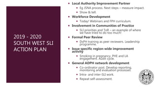 Slii Development Sector Led Improvement in Public Health | PPTX