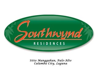 Sitio Manggahan, Palo-Alto
   Calamba City, Laguna
 
