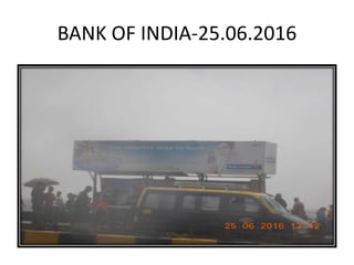 BANK OF INDIA-25.06.2016
 