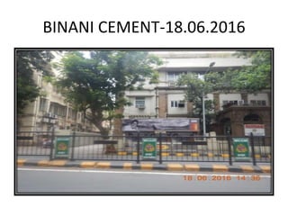 BINANI CEMENT-18.06.2016
 
