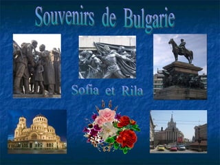 Souvenirs  de  Bulgarie Sofia  et  Rila 