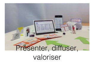 Présenter, diffuser, valoriser 