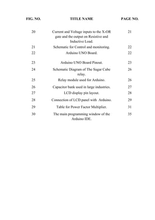 Automatic Power Factor Detection And Correction using Arduino | PDF