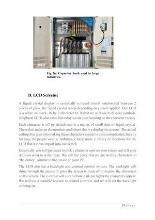 Automatic Power Factor Detection And Correction using Arduino | PDF