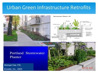 Green Infrastructure Stormwater Management Applications in the ...