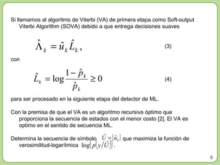 Soft Output Viterbi Algorithm | PPT