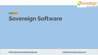 Sovereign Software
https://www.sovereignconsult.com hello@sovereignconsult.com
 