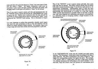 Instruction Manual Minelab Sovereign Metal Detector English Language