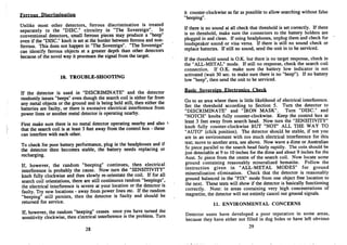 Instruction Manual Minelab Sovereign Metal Detector English Language