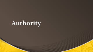 Authority

 