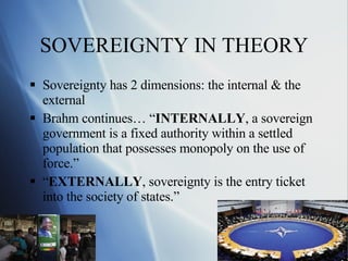 Sovereignty Presentation` | PPT