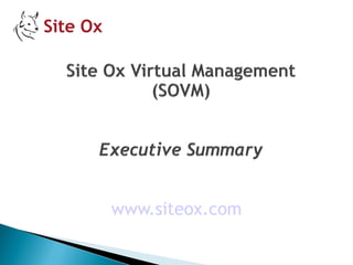 Site Ox

www.siteox.com

 