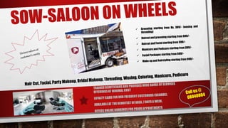 Sow saloon on wheels ppt