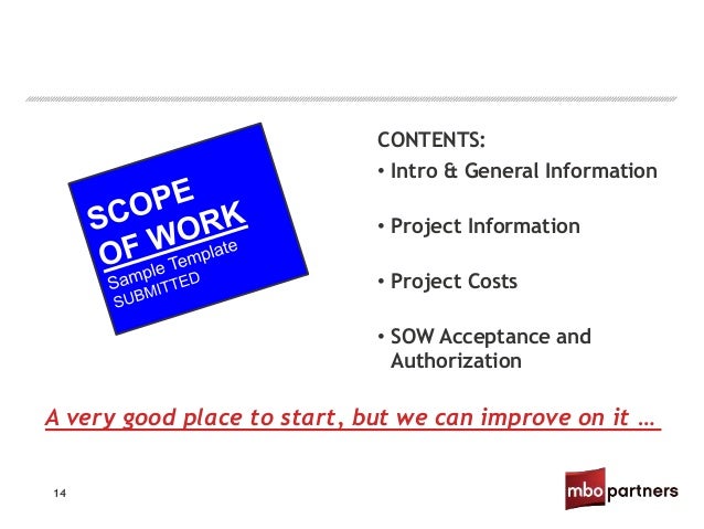 the 3 steps to a successful statement of work sample statement of work