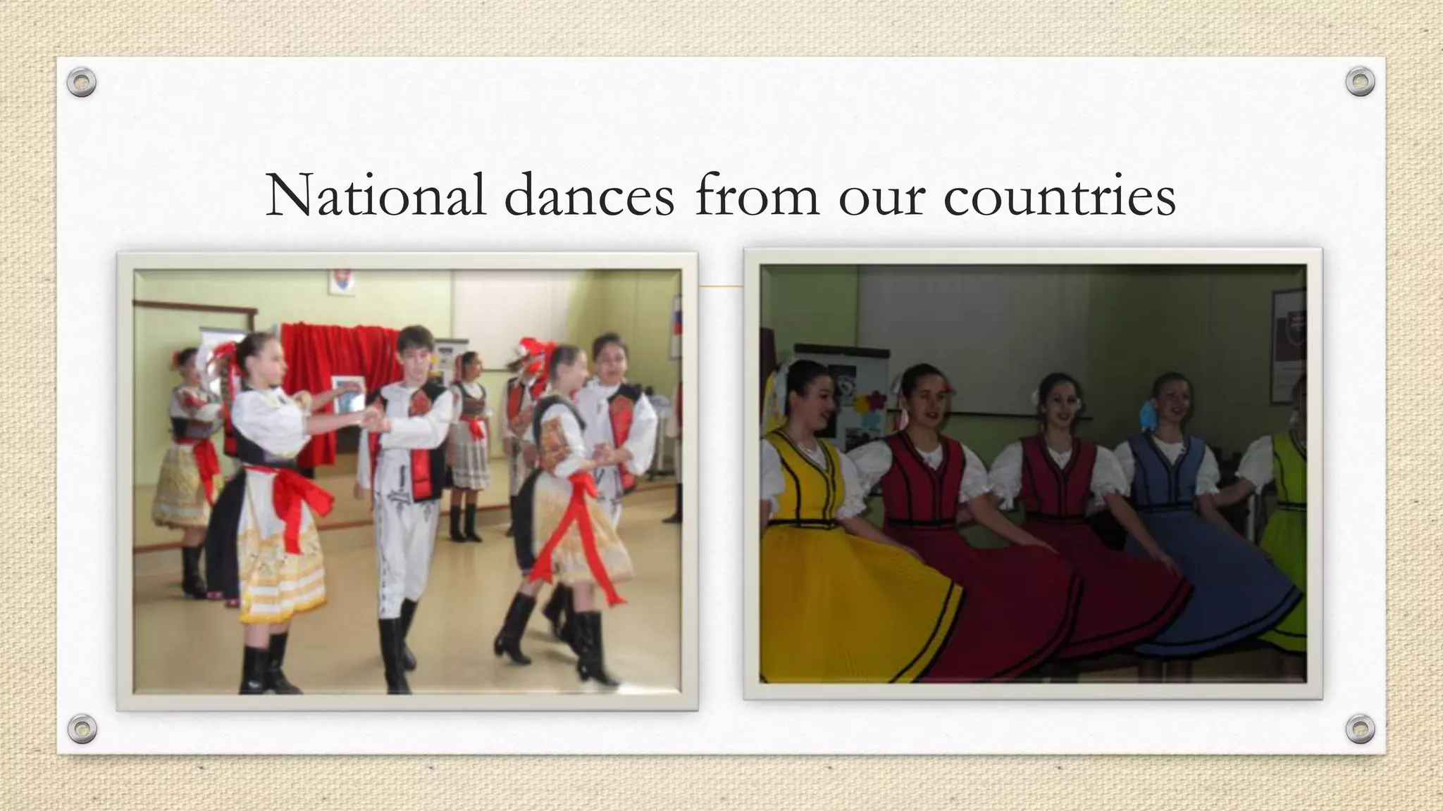 National dances from our countries