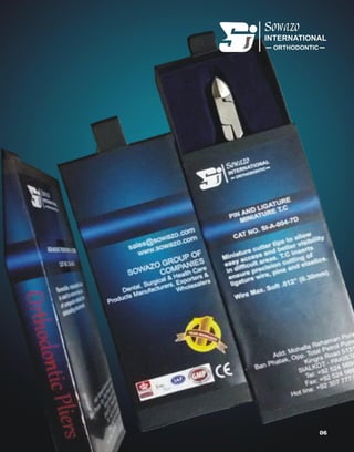 Sowazo orthodontic Pliers catalogue 07