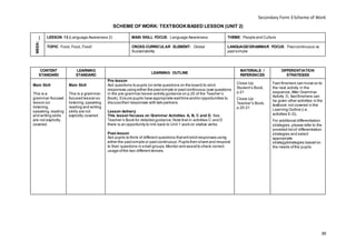 Scheme Of Work For Form 3 English