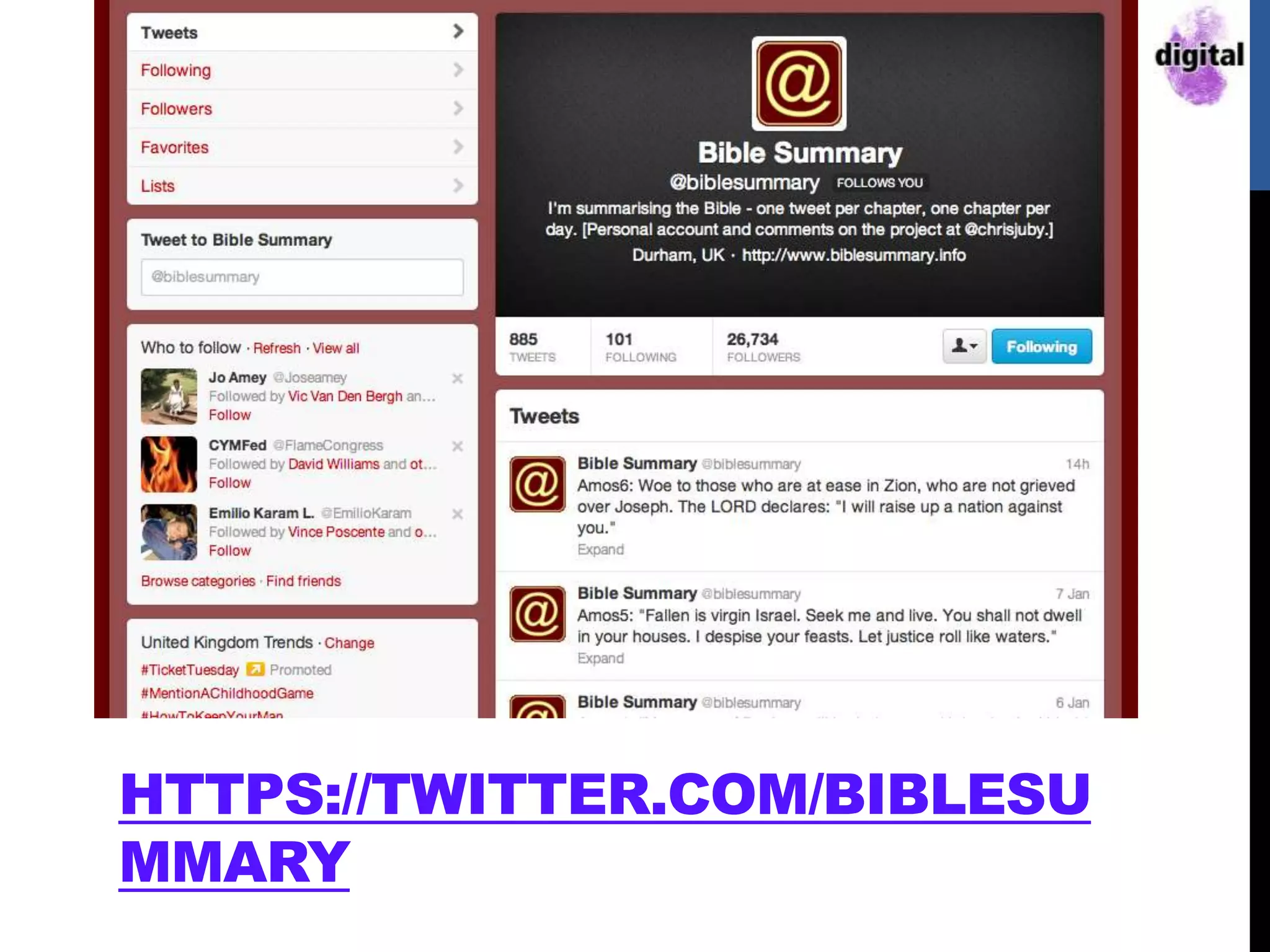 HTTPS://TWITTER.COM/BIBLESU
MMARY
 