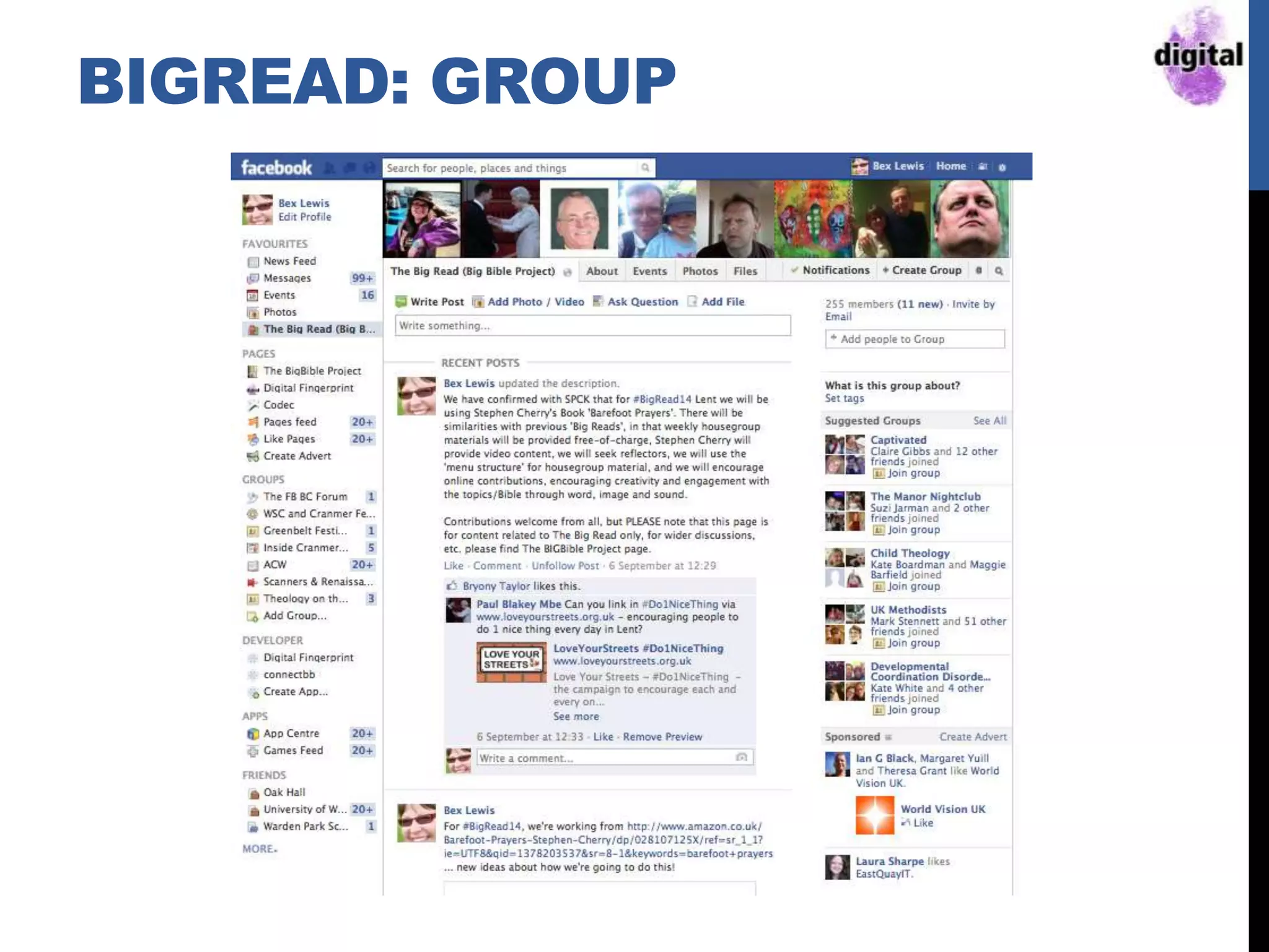 BIGREAD: GROUP
 