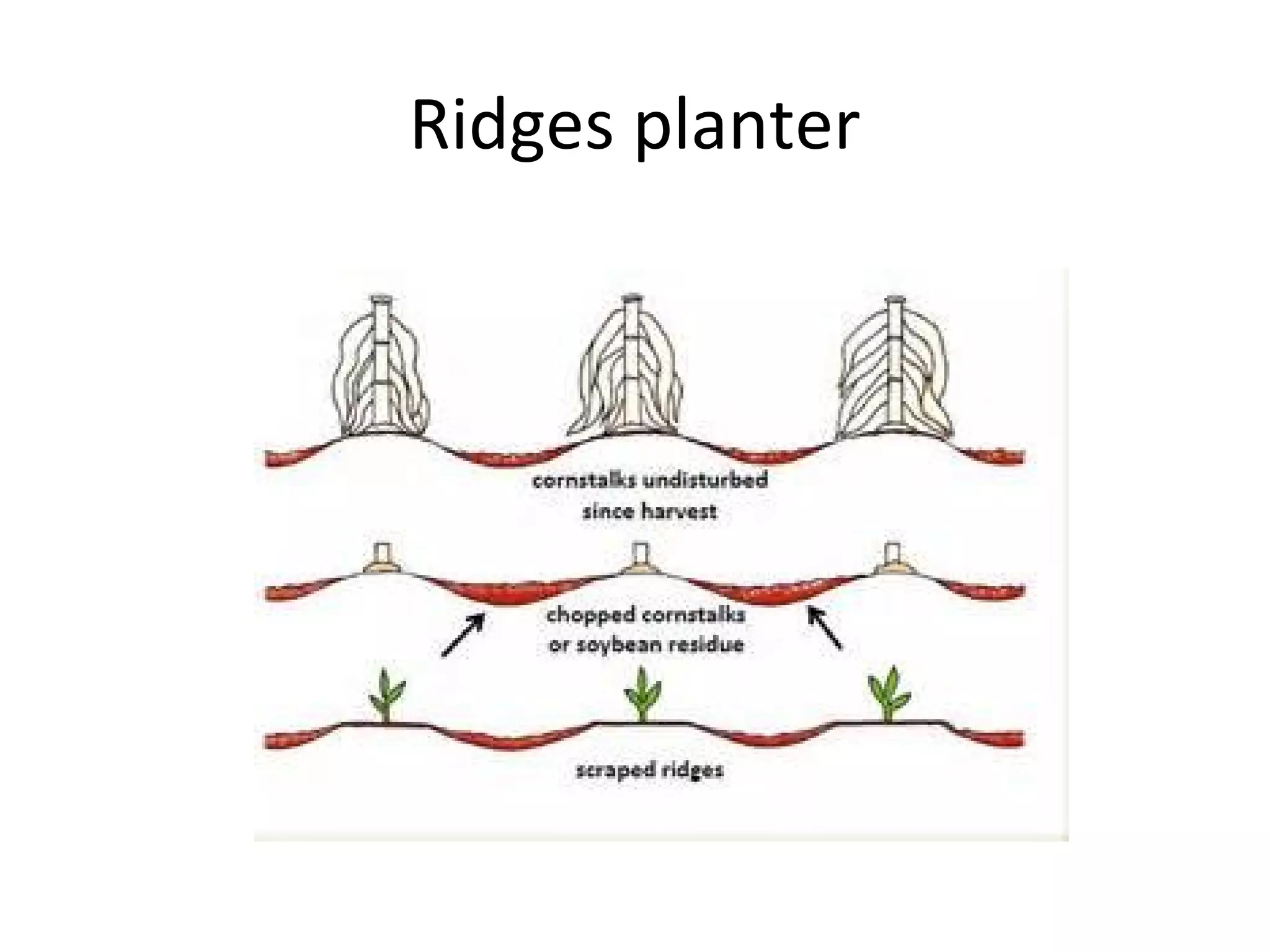 Ridges planter
 