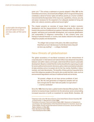 State of the World’s Indigenous Peoples | PDF