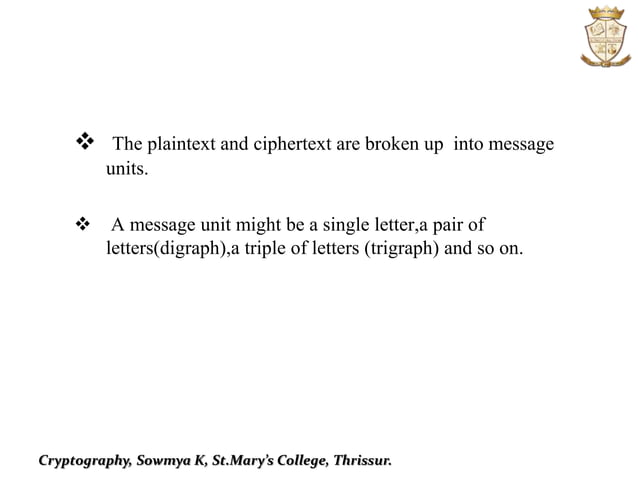 Mathematics:Cryptography | PPTX