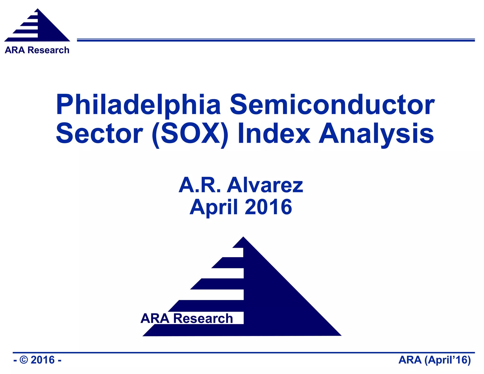 Semiconductor Index (SOX) Analysis Updated | PDF