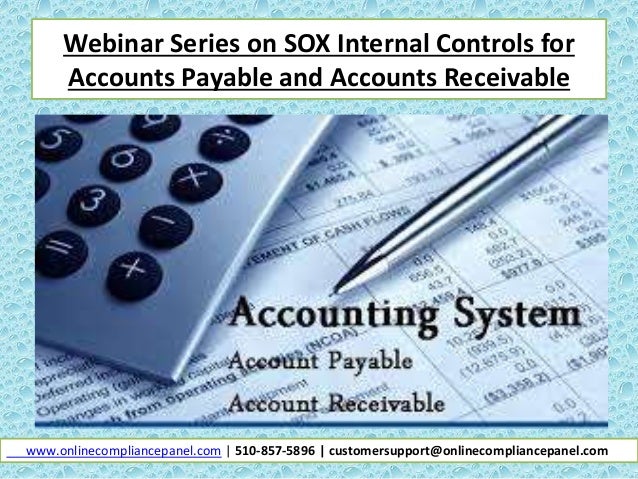 SOX Internal Controls for Accounts Payable-Receivable