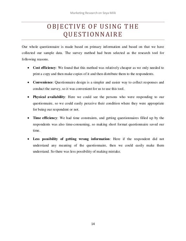 Sample Questionnaire For Market Survey Yapis Sticken Co - sample questionnaire for market survey market research on soya milk