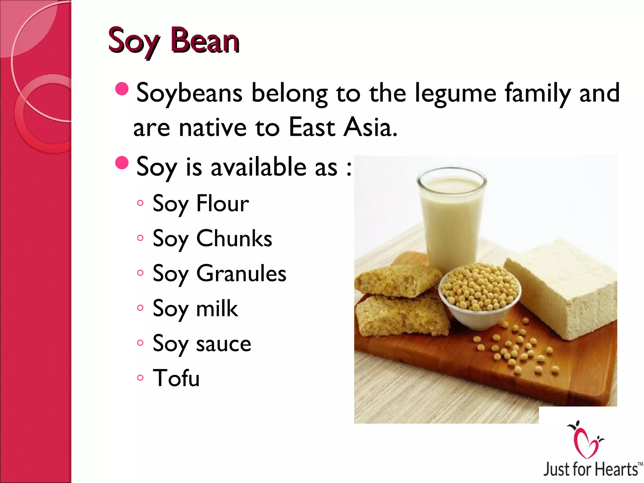 Soybeans health benefits | PPT
