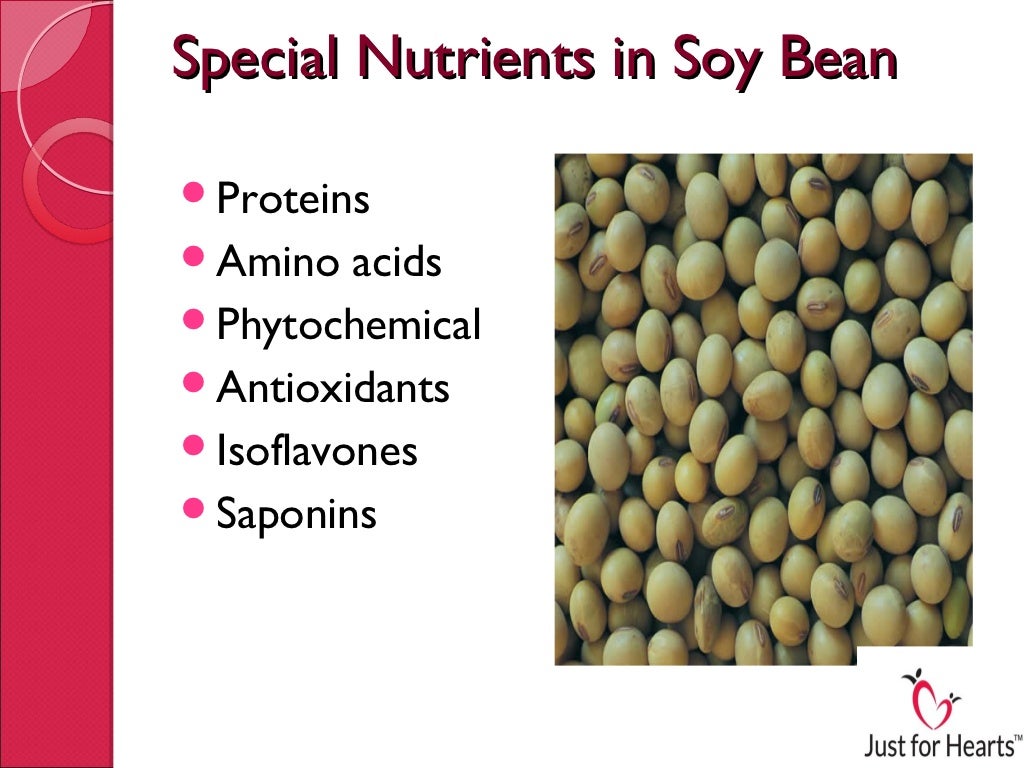 Soybeans health benefits