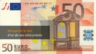 Récupérer le lien
d’un de ses concurrents
 