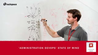 Image FPO
15
‘ A D M I N I S T R AT I O N D E VO P S ’ S TAT E O F M I N D
15
 