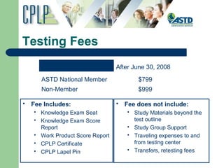 So You Want to be a CPLP | PPT