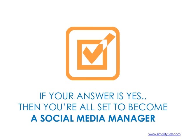 how to become a social media manager