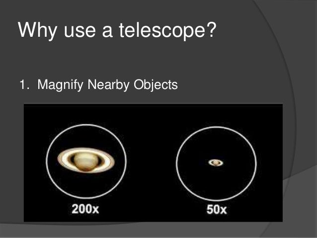 Telescope Magnification Chart