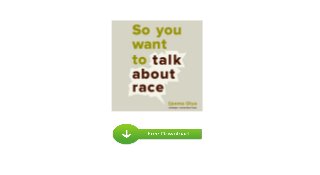 so you want to talk about race book cover