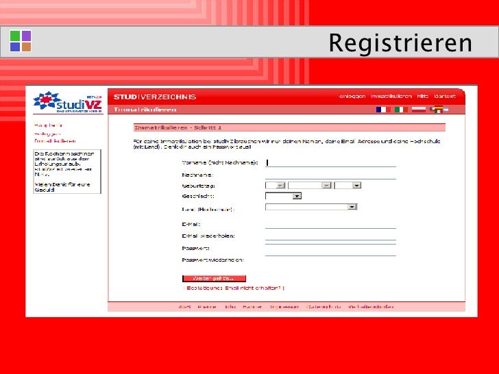 Soziale netzwerke kennenlernen