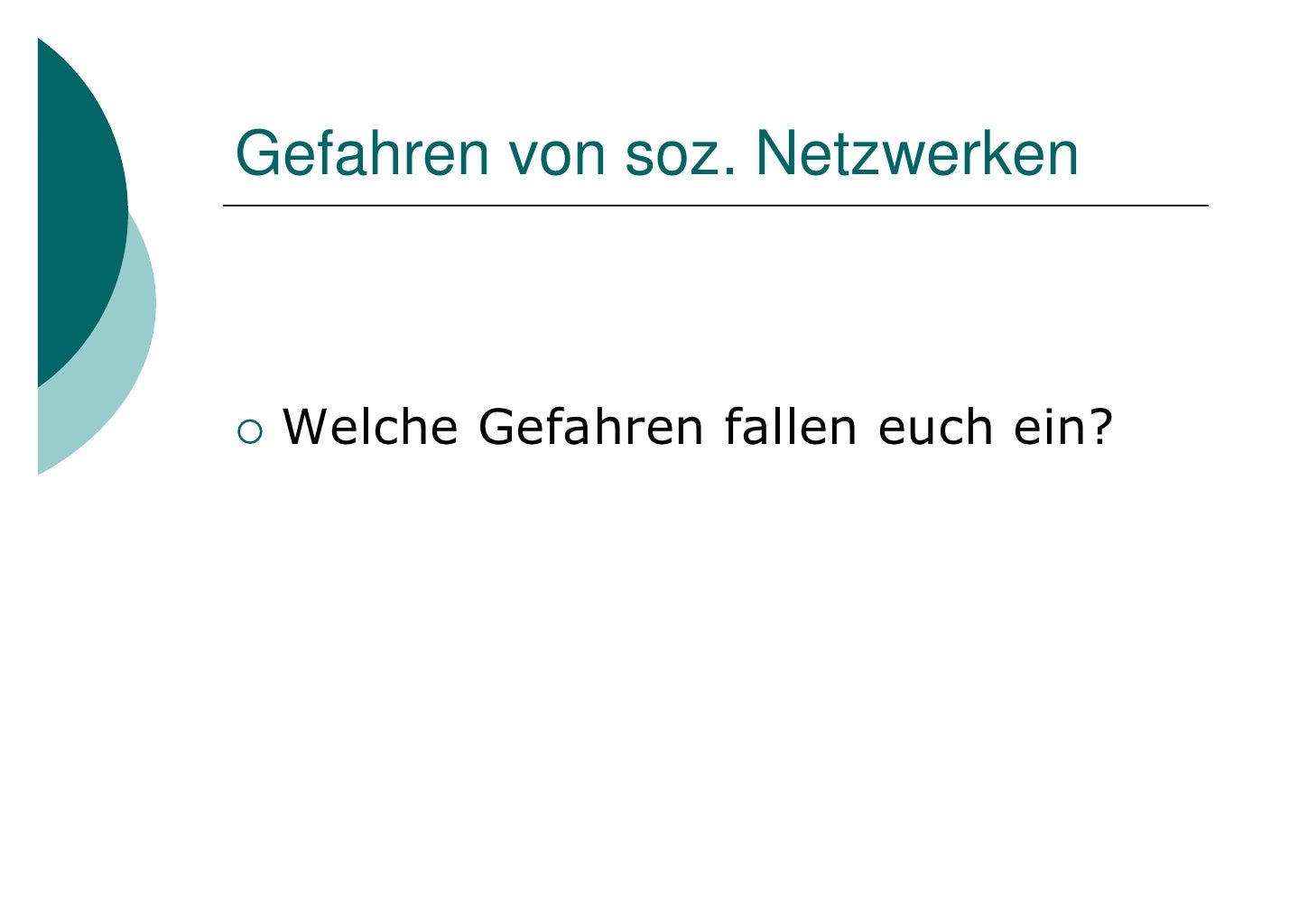 Soziale Netzwerke - Probleme, Gefahren und Tipps zum ...