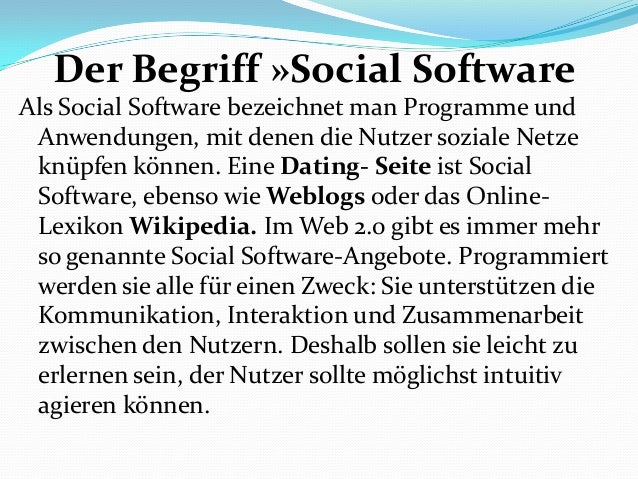 Dating seiten wikipedia