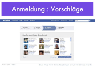 Anmeldung : Vorschläge 