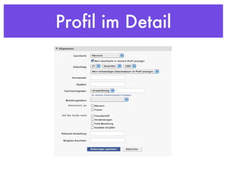 Profil im Detail 