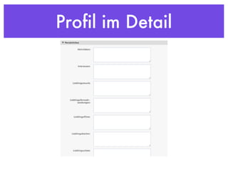 Profil im Detail 