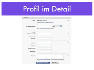 Profil im Detail 