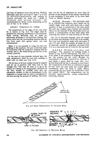 Sp34 Code Book Sp 34-1987 handbook on reinforcement and detailing | PDF
