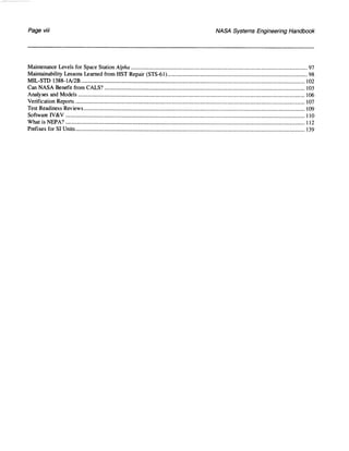 NASA System Engineering Handbook