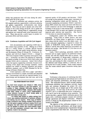 NASA System Engineering Handbook
