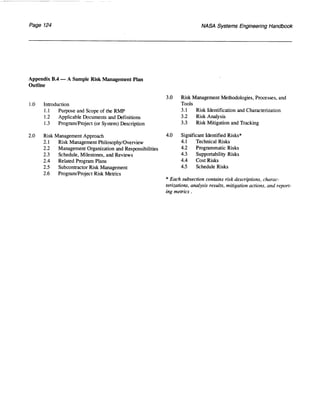 NASA System Engineering Handbook